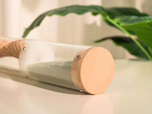New Rain Sound Tube - Complete Rainfall Immersion Rainstick - 6 Lynx - Sound Healing