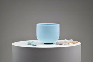 Crystal Singing Bowl Set - New Solfeggio Frequency Miracle Healing - Multi Crystal Imbued Alchemy Bowl Set - 6 Lynx - Sound Healing