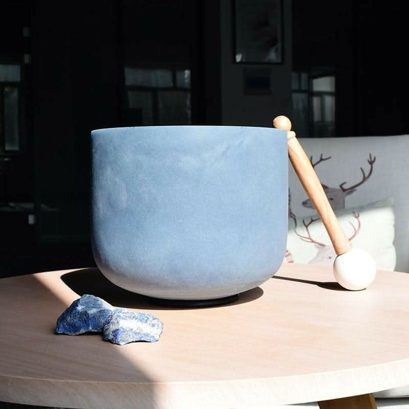 Crystal Singing Bowl Set - New Solfeggio Frequency Miracle Healing - Multi Crystal Imbued Alchemy Bowl Set - 6 Lynx - Sound Healing