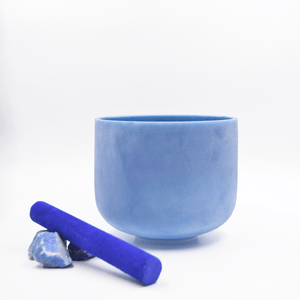 Crystal Singing Bowl Set - New Solfeggio Frequency Miracle Healing - Multi Crystal Imbued Alchemy Bowl Set - 6 Lynx - Sound Healing