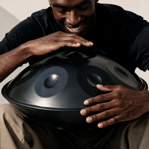 Mdundo Drum - New Healing Handpan Percussion Instrument - 22" - Hand-Made - with Carry Case