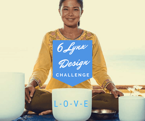 Crystal Singing Bowl with Personal Custom Design Engraving - New Launch Promo 50% OFF - 6 Lynx - Sound Healing