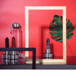 Natural Crystal Water Bottle Elixir - 50% OFF Launch Promo Today - 6 Lynx - Sound Healing