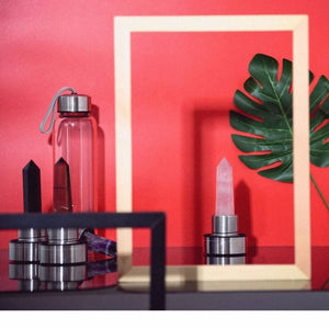 Natural Crystal Water Bottle Elixir - 50% OFF Launch Promo Today - 6 Lynx - Sound Healing