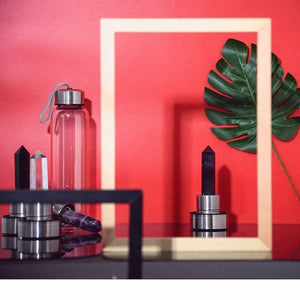 Natural Crystal Water Bottle Elixir - 50% OFF Launch Promo Today - 6 Lynx - Sound Healing