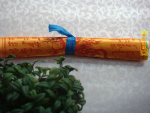 Tibetan Buddhist Prayer flag 10 pcs/string Silk Print 3.5 Meters Religious Flags Scriptures Temple Decor Sutra streamer - 6 Lynx - Boho Accessories