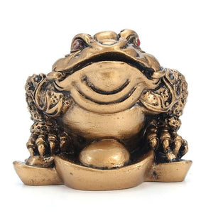 Classic Feng Shui Money Fortune Toad - Home OfficeTabletop Ornaments - 6 Lynx - Boho Accessories