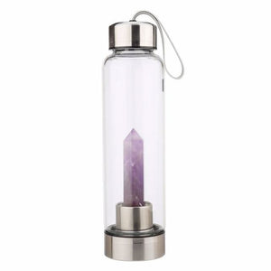 Natural Crystal Water Bottle Elixir - 50% OFF Launch Promo Today - 6 Lynx - Sound Healing