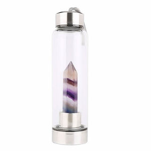 Natural Crystal Water Bottle Elixir - 50% OFF Launch Promo Today - 6 Lynx - Sound Healing