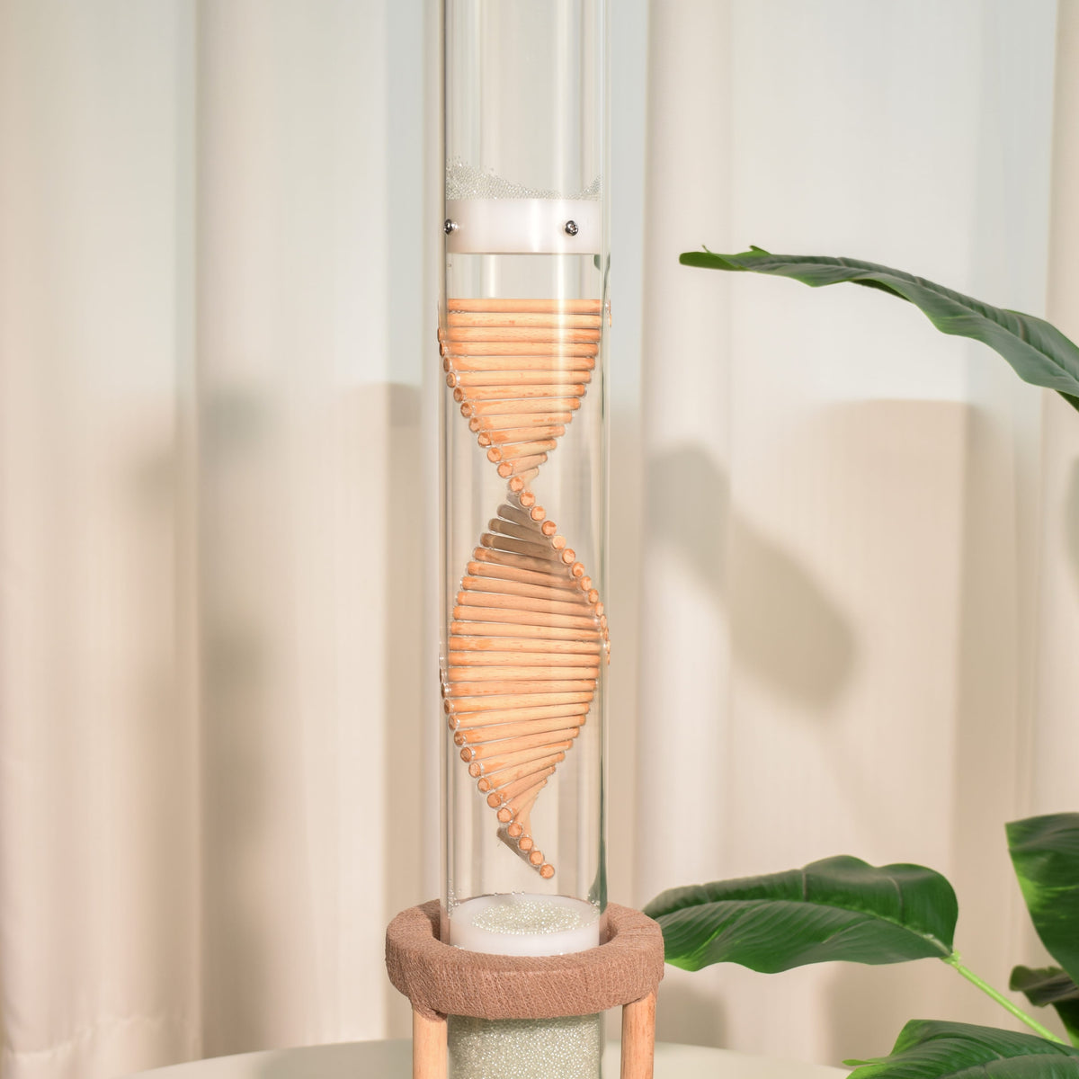 New Rain Sound Tube  - Complete Rainfall Immersion Rainstick - 6 Lynx - Sound Healing