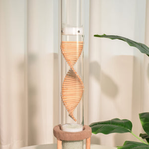 New Rain Sound Tube  - Complete Rainfall Immersion Rainstick - 6 Lynx - Sound Healing