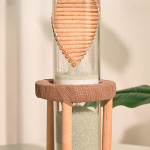 New Rain Sound Tube  - Complete Rainfall Immersion Rainstick - 6 Lynx - Sound Healing