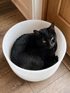 Feline Calm Crystal Singing Bowl