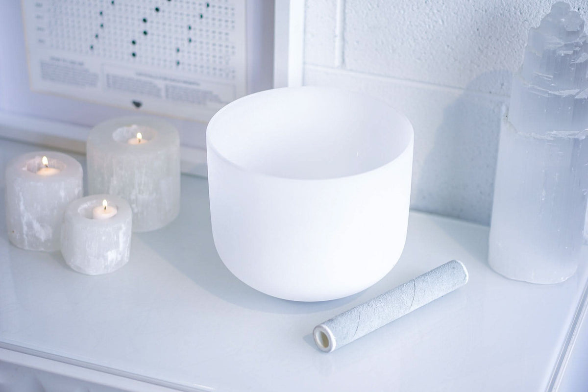 Crystal Singing Bowl Size 13" - 6 Lynx - Sound Healing