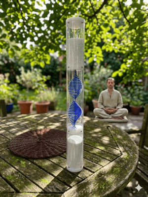 New Rain Sound Tube  - Complete Rainfall Immersion Rainstick - 6 Lynx - Sound Healing