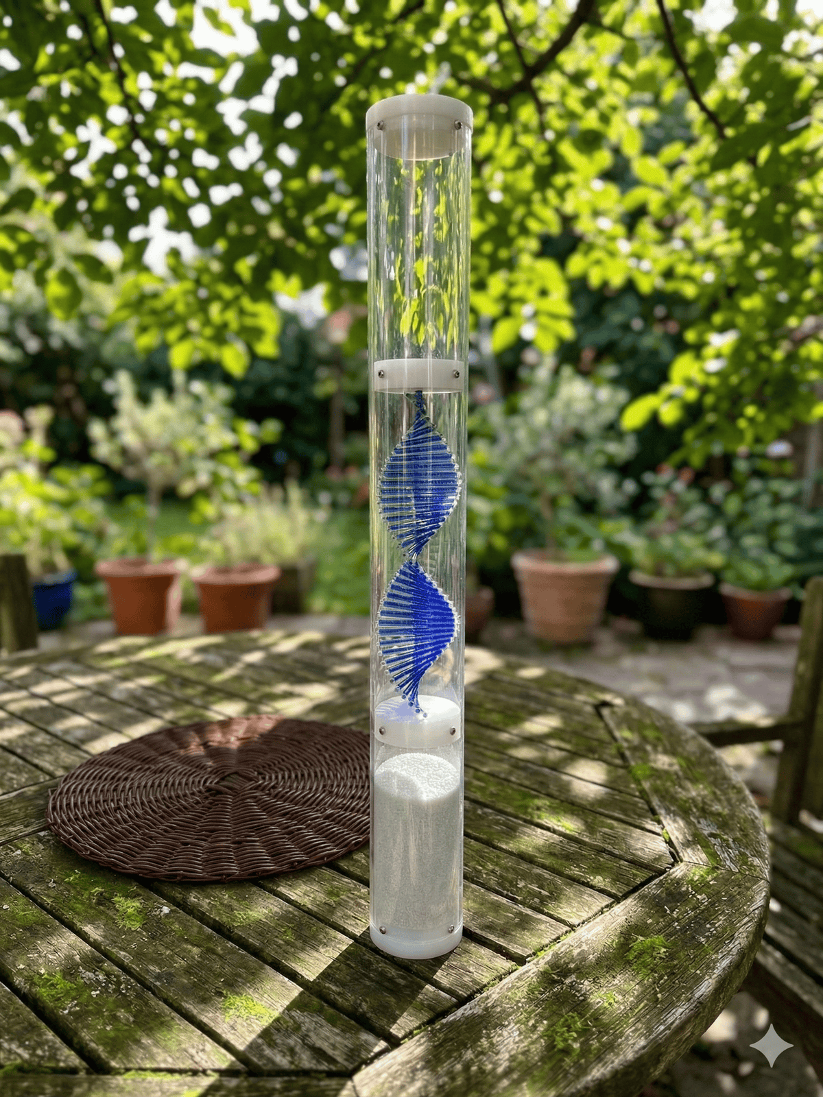 New Rain Sound Tube  - Complete Rainfall Immersion Rainstick - 6 Lynx - Sound Healing