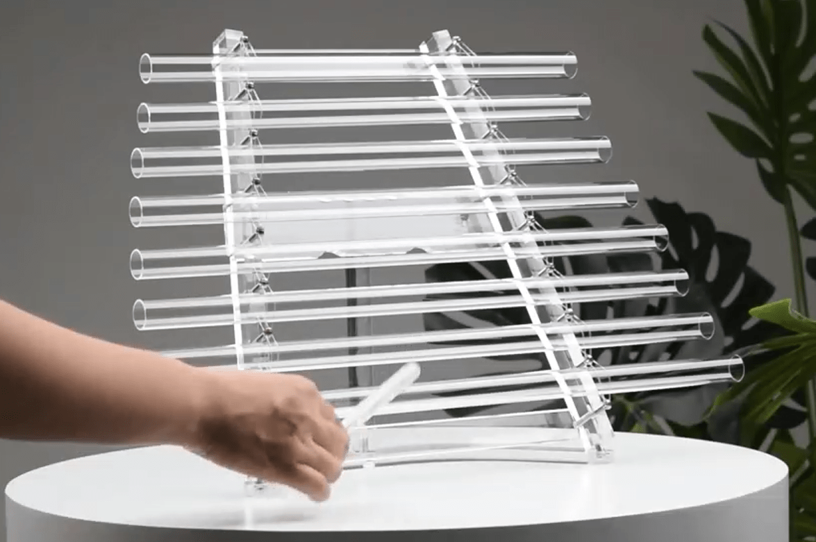 The Healing Harp - Chakra Sonophone - Crystal Sound Healing Instrument - Rich Meditative Sound Vibrations - Large Size - 6 Lynx - Sound Healing