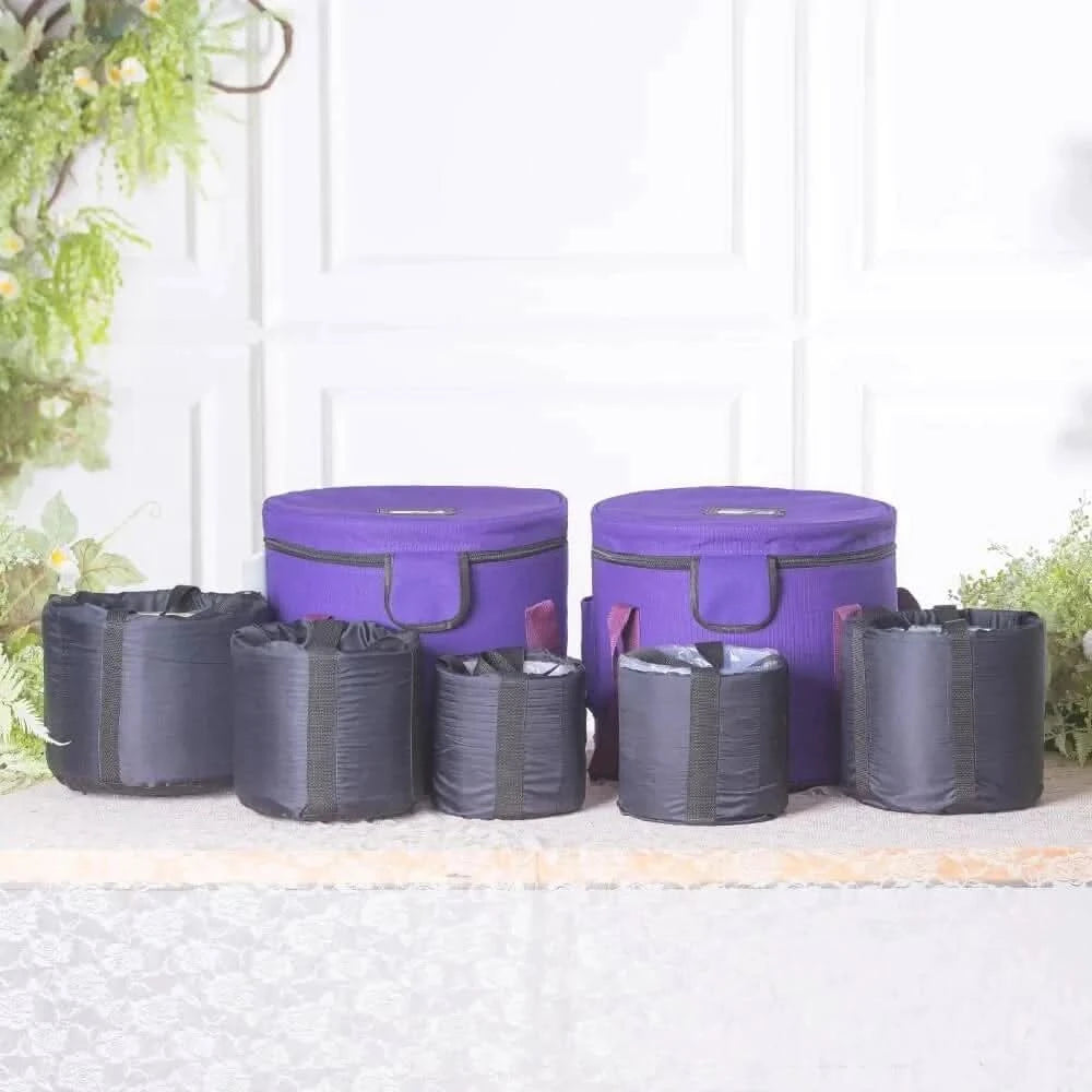 Carry bags for 6"-12" Crystal Singing Bowl Set - 6 Lynx - Sound Healing