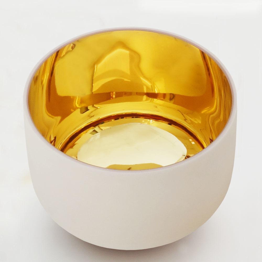 24K Gold Crystal Singing Bowl  Note C/D/E/F/G/A/B - 6 Lynx - Boho Accessories