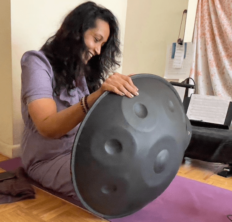 Mdundo Drum - New Healing Handpan Percussion Instrument - Hand-Made - - 6  Lynx - Sound Healing