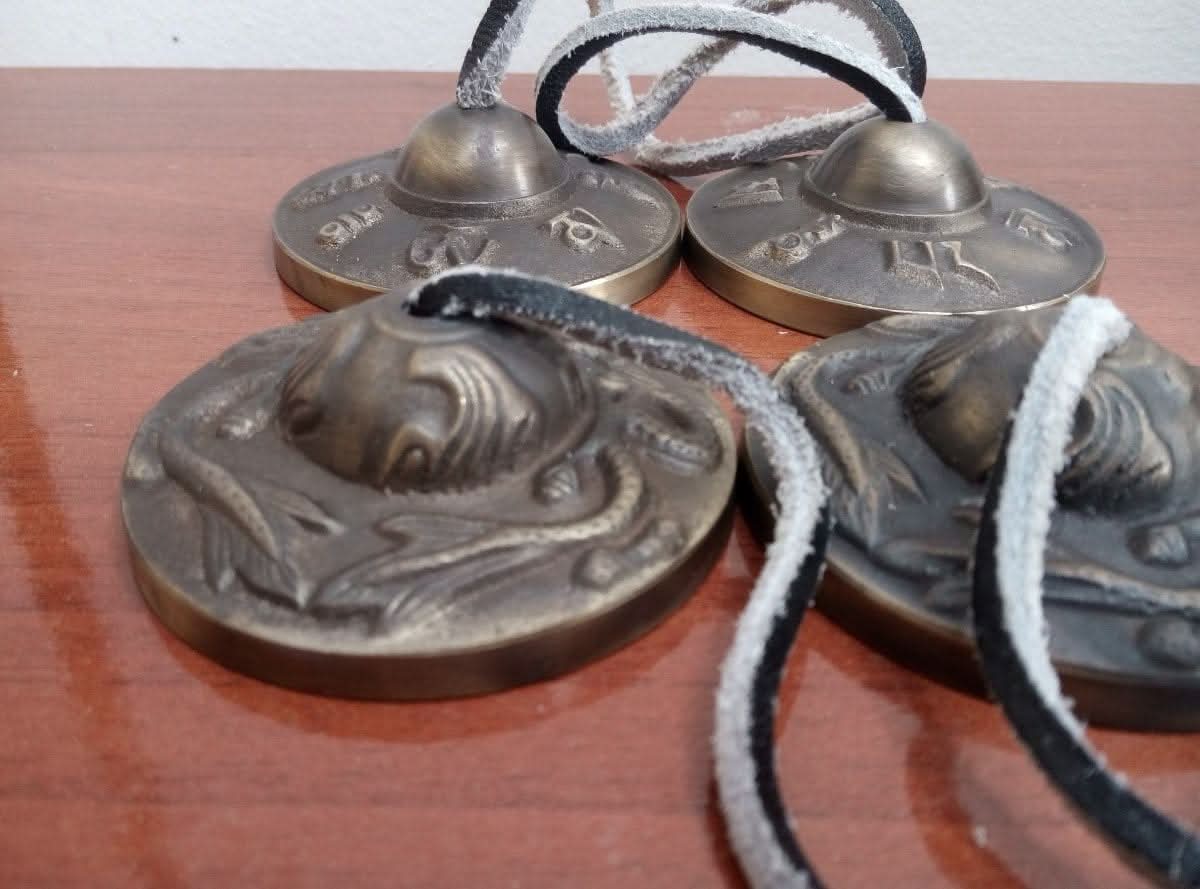 Handcrafted Tibetan Meditation Tingsha Cymbal - 40% OFF - 6 Lynx - Boho Accessories