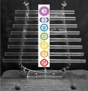 The Healing Harp - Chakra Sonophone - Crystal Sound Healing Instrument - Rich Meditative Sound Vibrations - Large Size