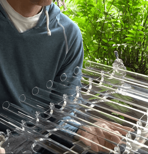 The Healing Harp - Chakra Sonophone - Crystal Sound Healing Instrument - Rich Meditative Sound Vibrations - Large Size