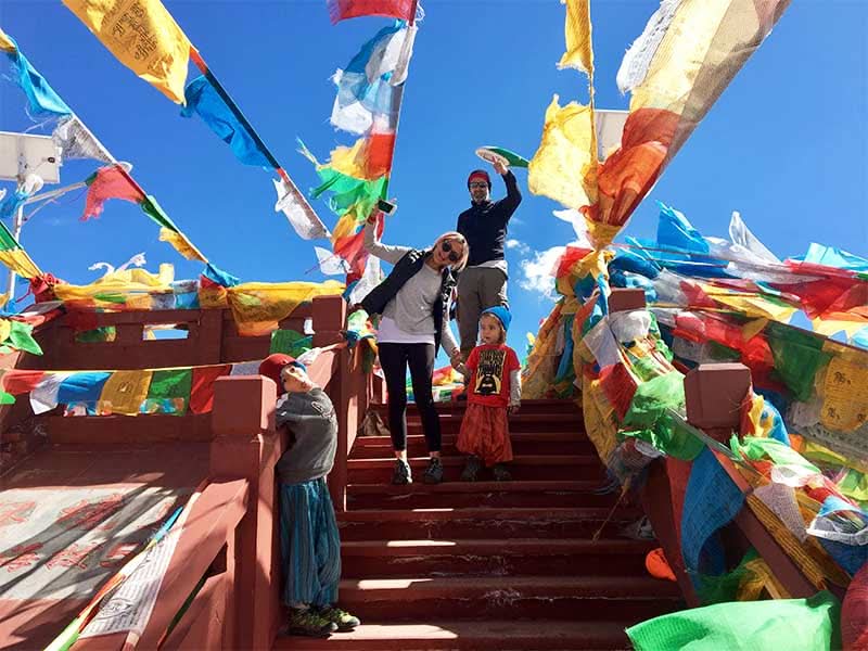 Lungta (Tibetan Prayer Flags) - Religious Flags Scriptures and Temple Decor - 10 pcs - 50% Off Sale - 6 Lynx - Sound Healing