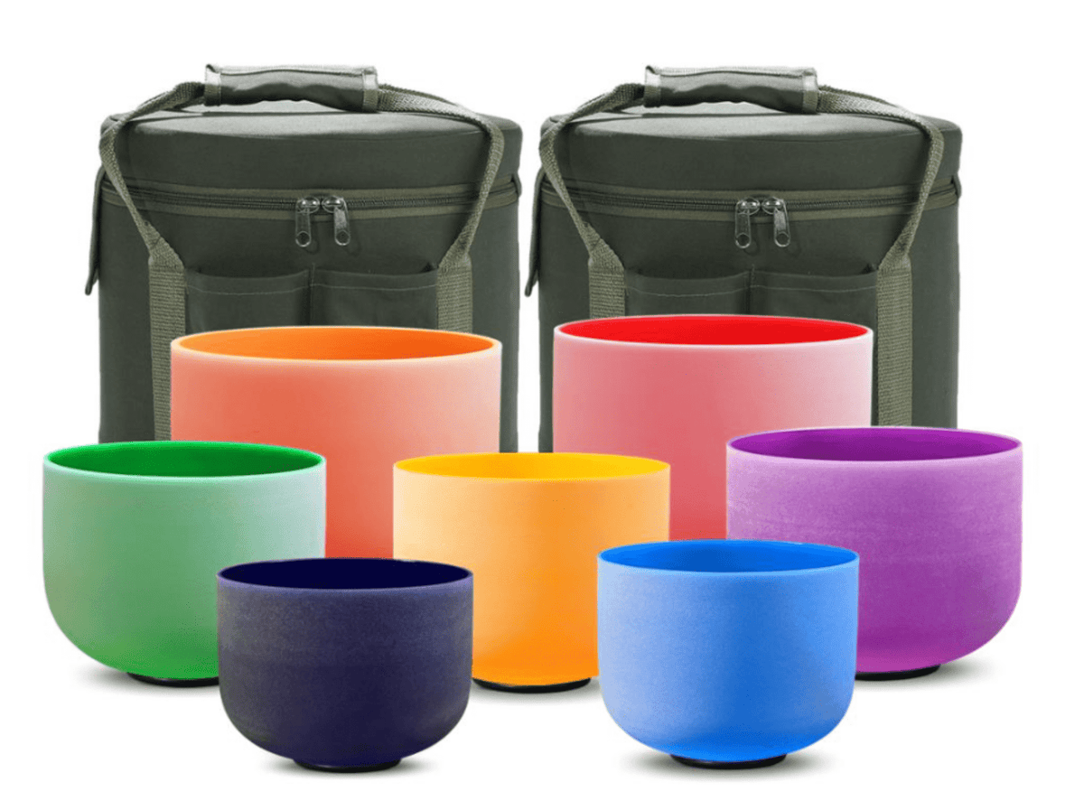 Carry bags for 6"-12" Crystal Singing Bowl Set - 6 Lynx - Sound Healing