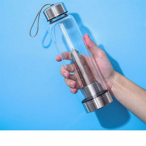 Natural Crystal Water Bottle Elixir - 50% OFF Launch Promo Today