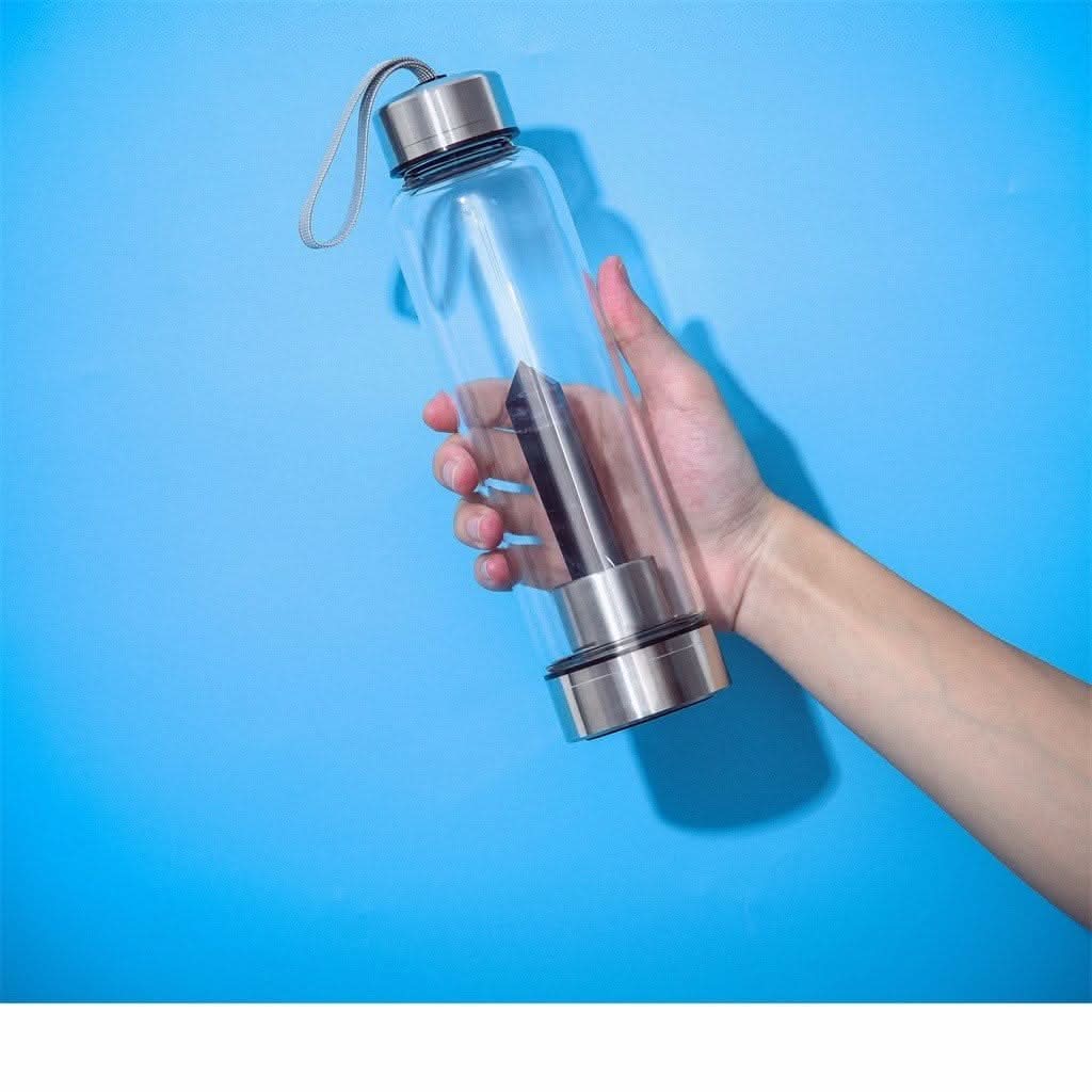 Natural Crystal Water Bottle Elixir - 50% OFF Launch Promo Today - 6 Lynx - Sound Healing