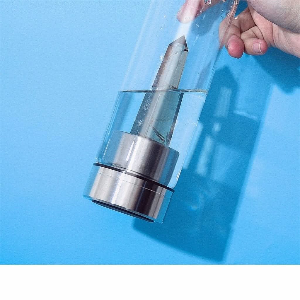 Natural Crystal Water Bottle Elixir - 50% OFF Launch Promo Today - 6 Lynx - Sound Healing