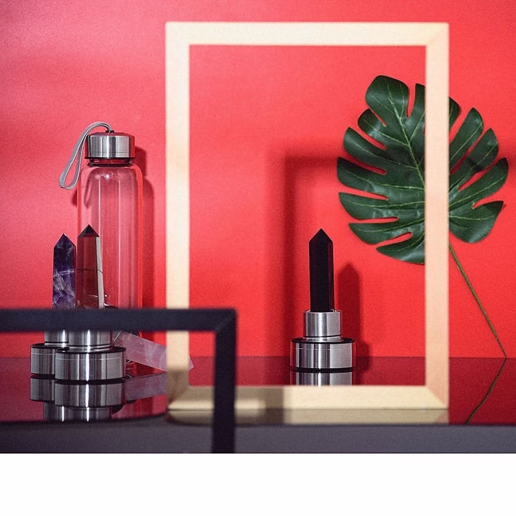 Natural Crystal Water Bottle Elixir - 50% OFF Launch Promo Today - 6 Lynx - Sound Healing