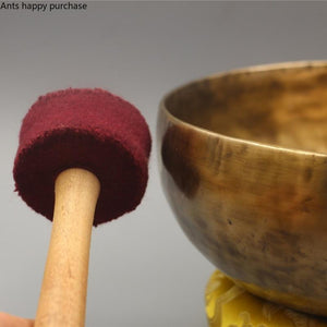 Handmade Tibetan 7 Metal Healing Bowl - Harnessing Full Moon Energy - 6 Lynx - Boho Accessories