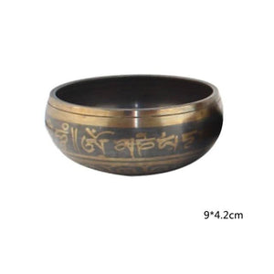 Hand Crafted Tibetan Singing Bowl for Meditation, Chakra Balance, Mindfulness and Sound Therapy - 60% OFF