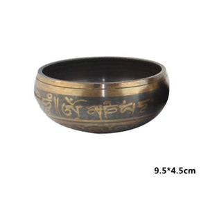 Hand Crafted Tibetan Singing Bowl for Meditation, Chakra Balance, Mindfulness and Sound Therapy - 60% OFF