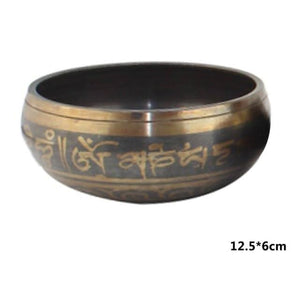 Hand Crafted Tibetan Singing Bowl for Meditation, Chakra Balance, Mindfulness and Sound Therapy - 60% OFF