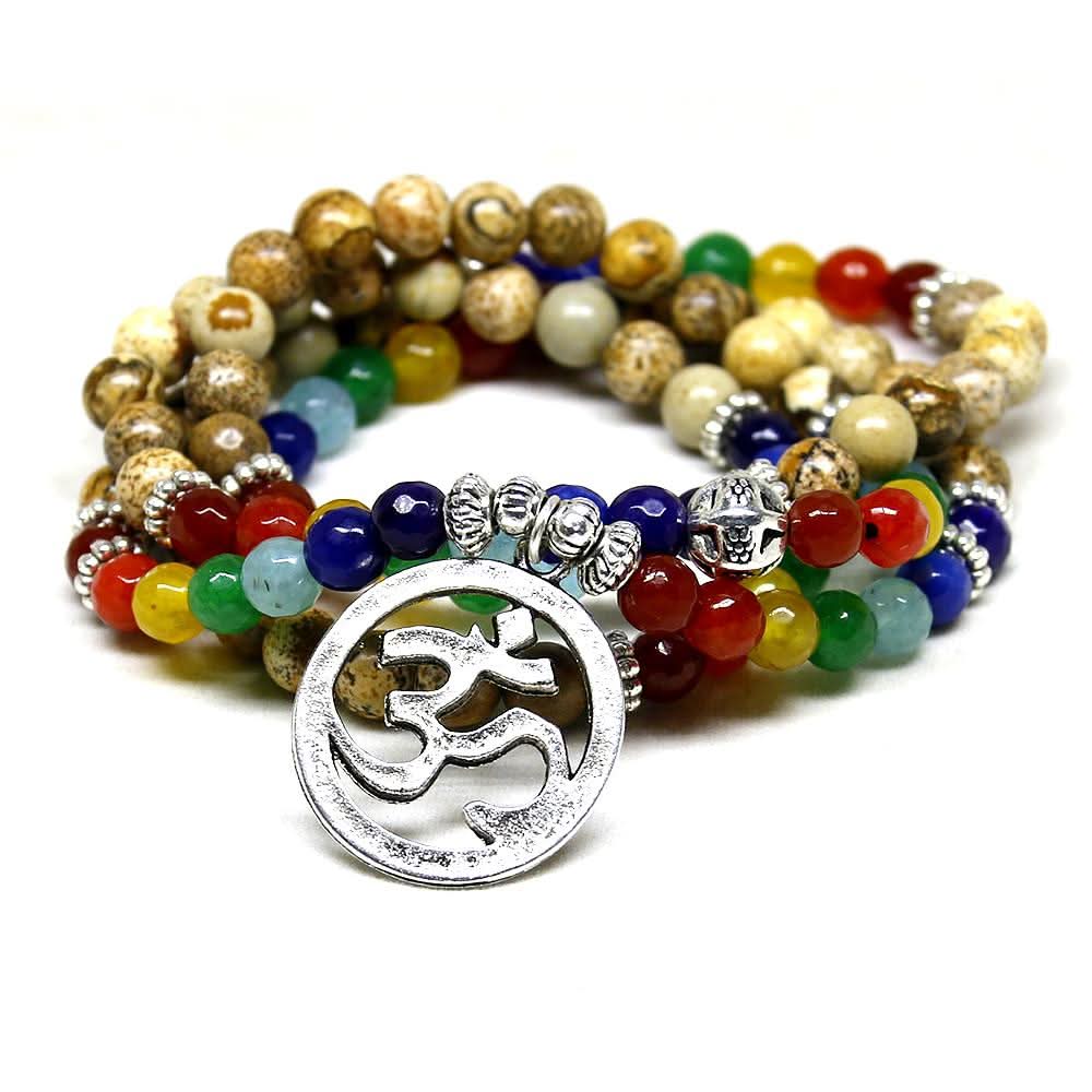 7 Chakra Healing Balance Bracelet for Meditation/Prayer - Save 65% - 6 Lynx - Boho Accessories