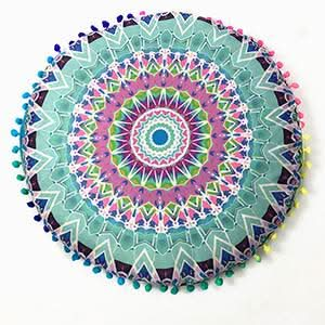 Mandala Meditation Cushion Cover - 60% OFF - 6 Lynx - Boho Accessories