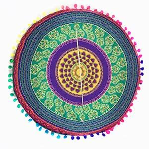 Mandala Meditation Cushion Cover - 60% OFF - 6 Lynx - Boho Accessories