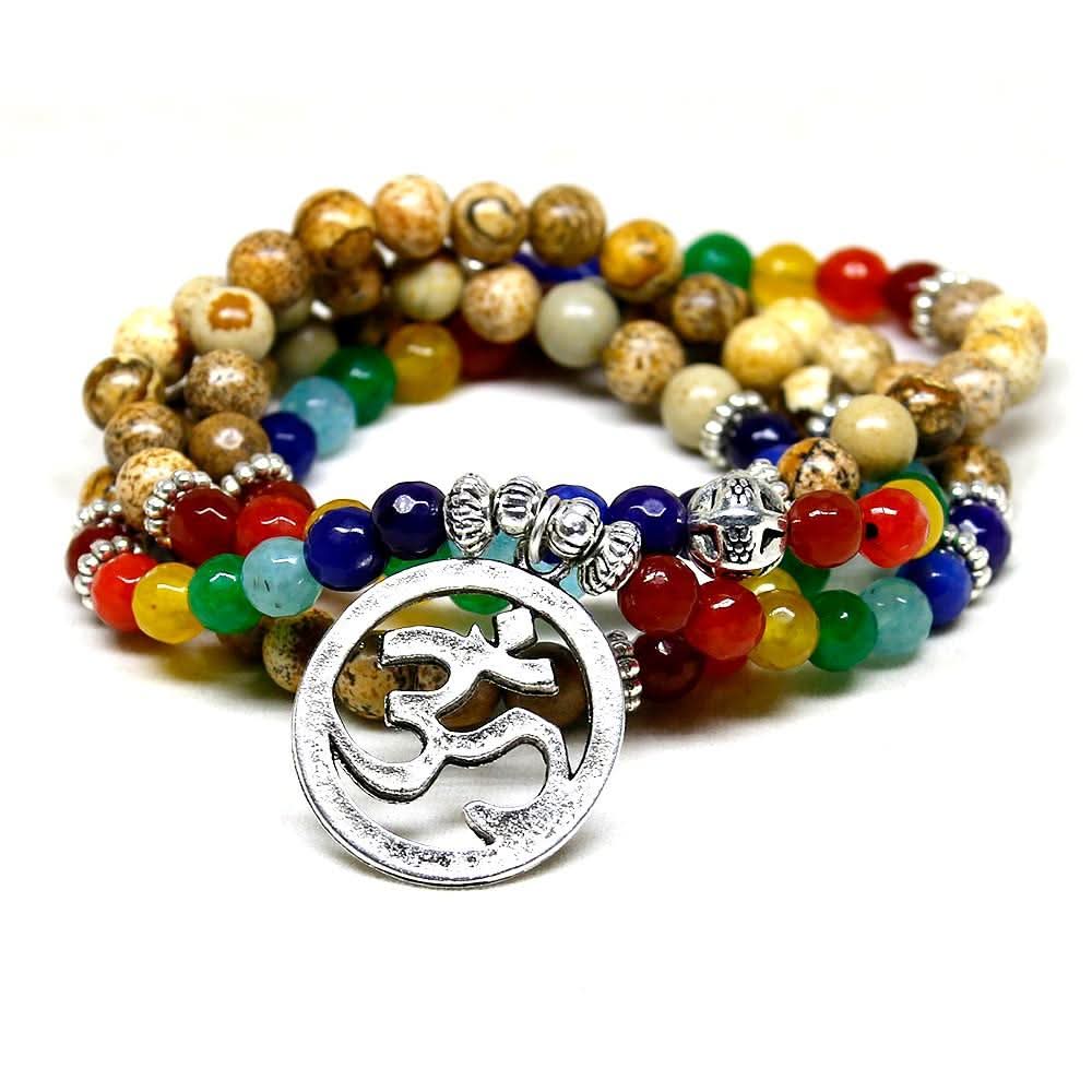 7 Chakra Healing Balance Bracelet for Meditation/Prayer - Save 65% - 6 Lynx - Boho Accessories