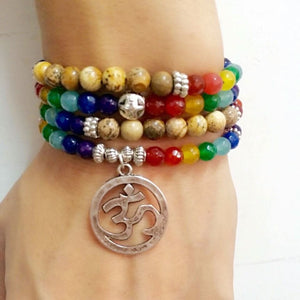 7 Chakra Healing Balance Bracelet for Meditation/Prayer - Save 65% - 6 Lynx - Boho Accessories