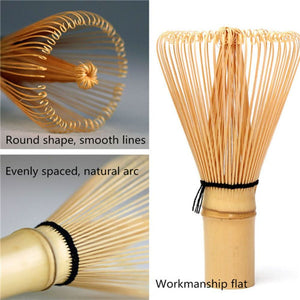 Japanese Bamboo Chasen Brush For Matcha/Coffee/Green Tea  - Whisk Brush - 6 Lynx - Boho Accessories