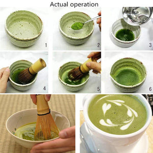 Japanese Bamboo Chasen Brush For Matcha/Coffee/Green Tea  - Whisk Brush - 6 Lynx - Boho Accessories