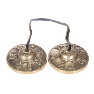 Handcrafted Tibetan Meditation Tingsha Cymbal - 40% OFF - 6 Lynx - Boho Accessories