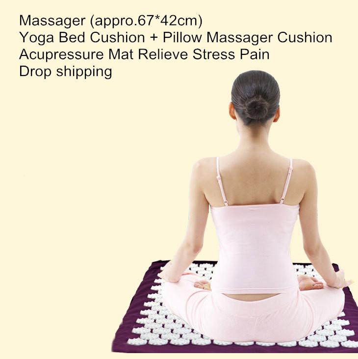 Acupuncture Healing Mat - Relieve Stress and Pain Points with Acupressure - For Sleep, Yoga, Meditation - 70% OFF - 6 Lynx - Boho Accessories