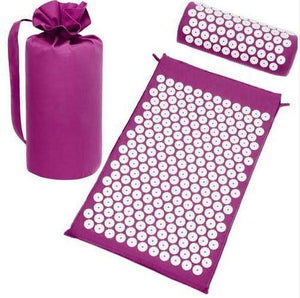 Acupuncture Healing Mat and Pillow Set - Relieves Stress and Pain Points with Acupressure - For Sleep, Yoga, Meditation - 50% Off - 6 Lynx - Boho Accessories