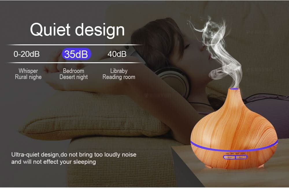 300ml Air Humidifier and Essential Oil Diffuser - 50% Off Next 24 Hours - 6 Lynx - Boho Accessories