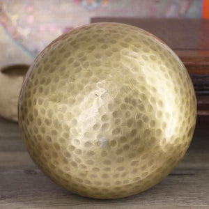 Hand Hammered Gold Tibetan Singing Bowl for Sound Healing, Chakra Balance and Meditation 52% OFF - 6 Lynx - Boho Accessories