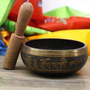 Hand Crafted Tibetan Singing Bowl for Meditation, Chakra Balance, Mindfulness and Sound Therapy - 70% OFF Early Summer Sale - 6 Lynx - Boho Accessories